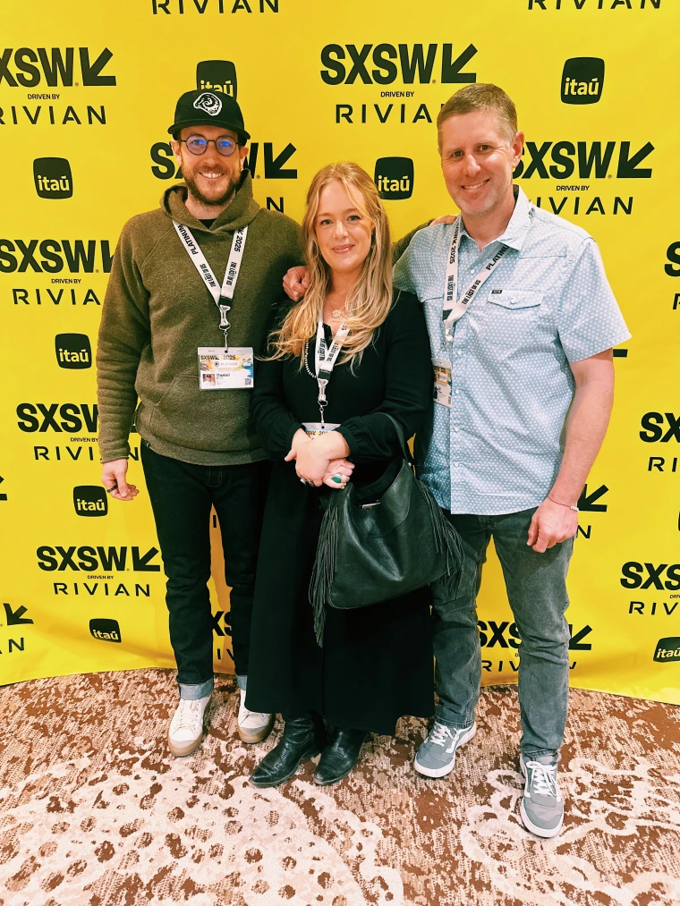Left to right: Daniel Mouw, Cate Havstad-Casad, Ed Roberson